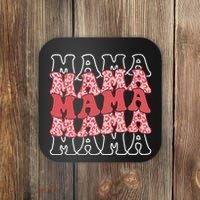 Mama Retro Groovy Cheetah Gift Coaster thumb 0