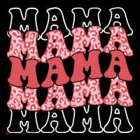 Mama Retro Groovy Cheetah Gift Coaster thumb 2