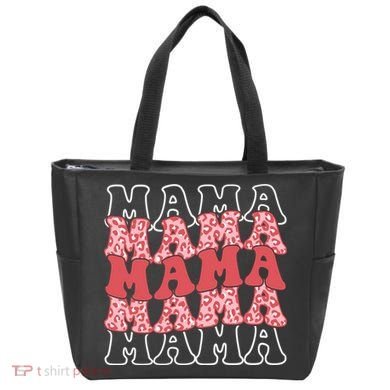 Mama Retro Groovy Cheetah Gift Tote Bag