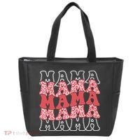 Mama Retro Groovy Cheetah Gift Tote Bag thumb 0