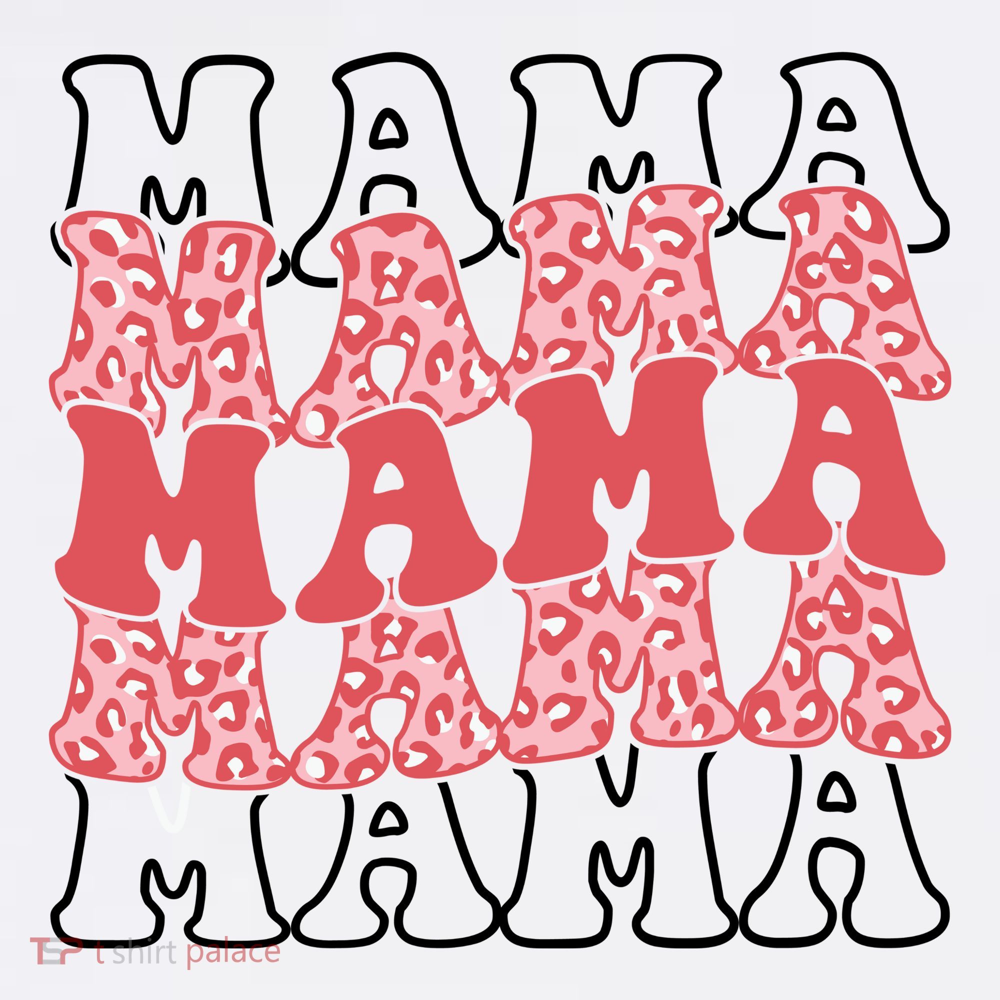 Mama Retro Groovy Cheetah Gift Beanie