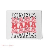 Mama Retro Groovy Cheetah Gift Mousepad thumb 0