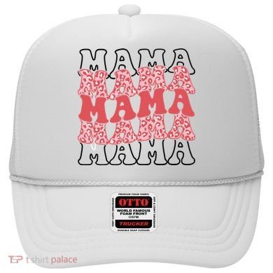 Mama Retro Groovy Cheetah Gift Hat