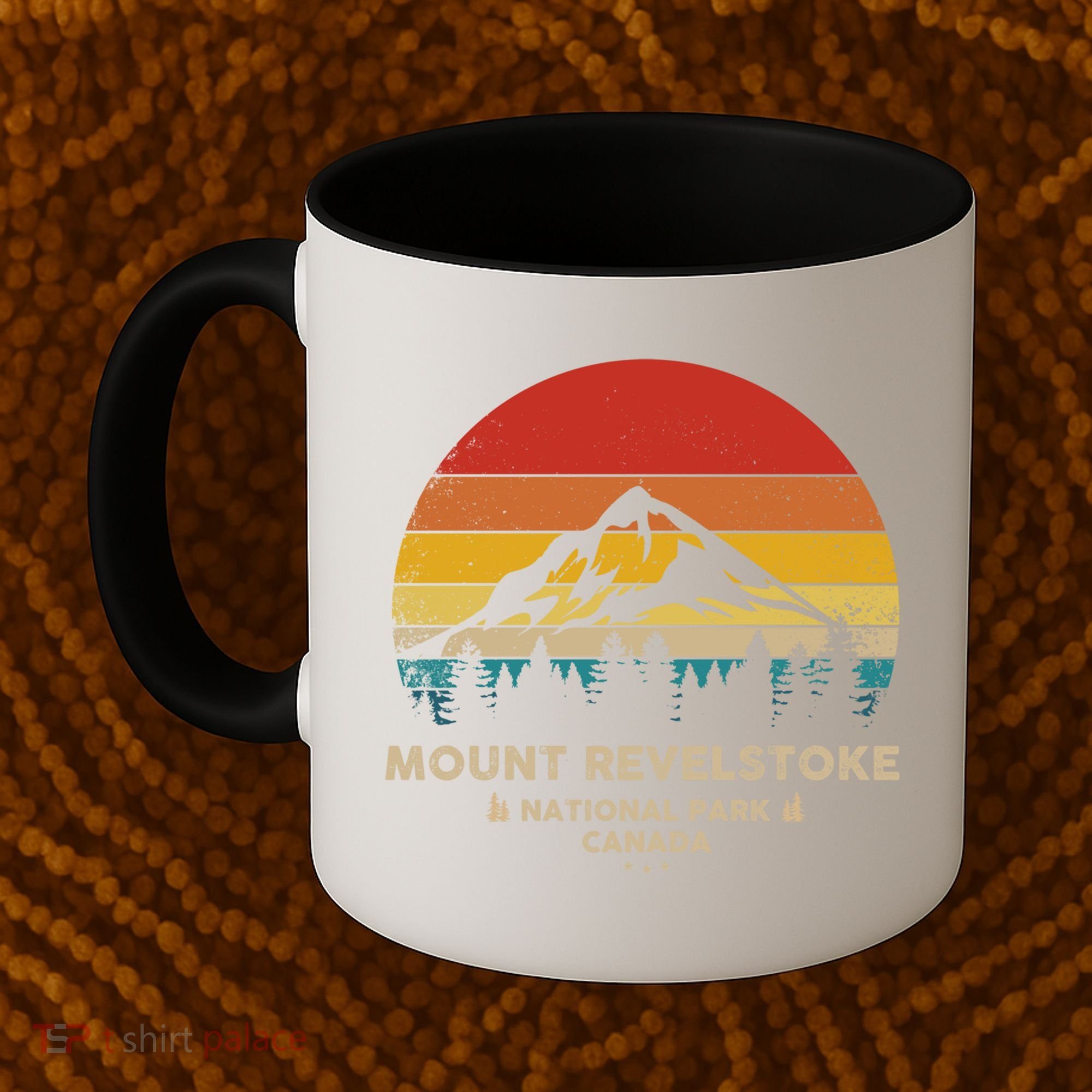 Mount Revelstoke Gift Canadian National Park Retro Souvenir Funny Gift Coffee Mug