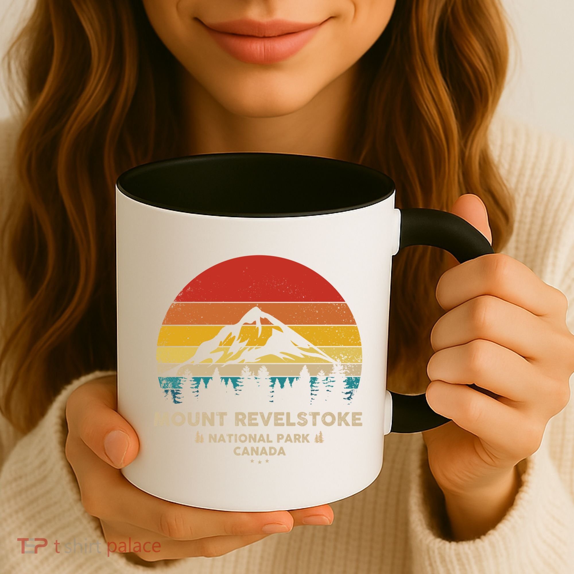 Mount Revelstoke Gift Canadian National Park Retro Souvenir Funny Gift Coffee Mug