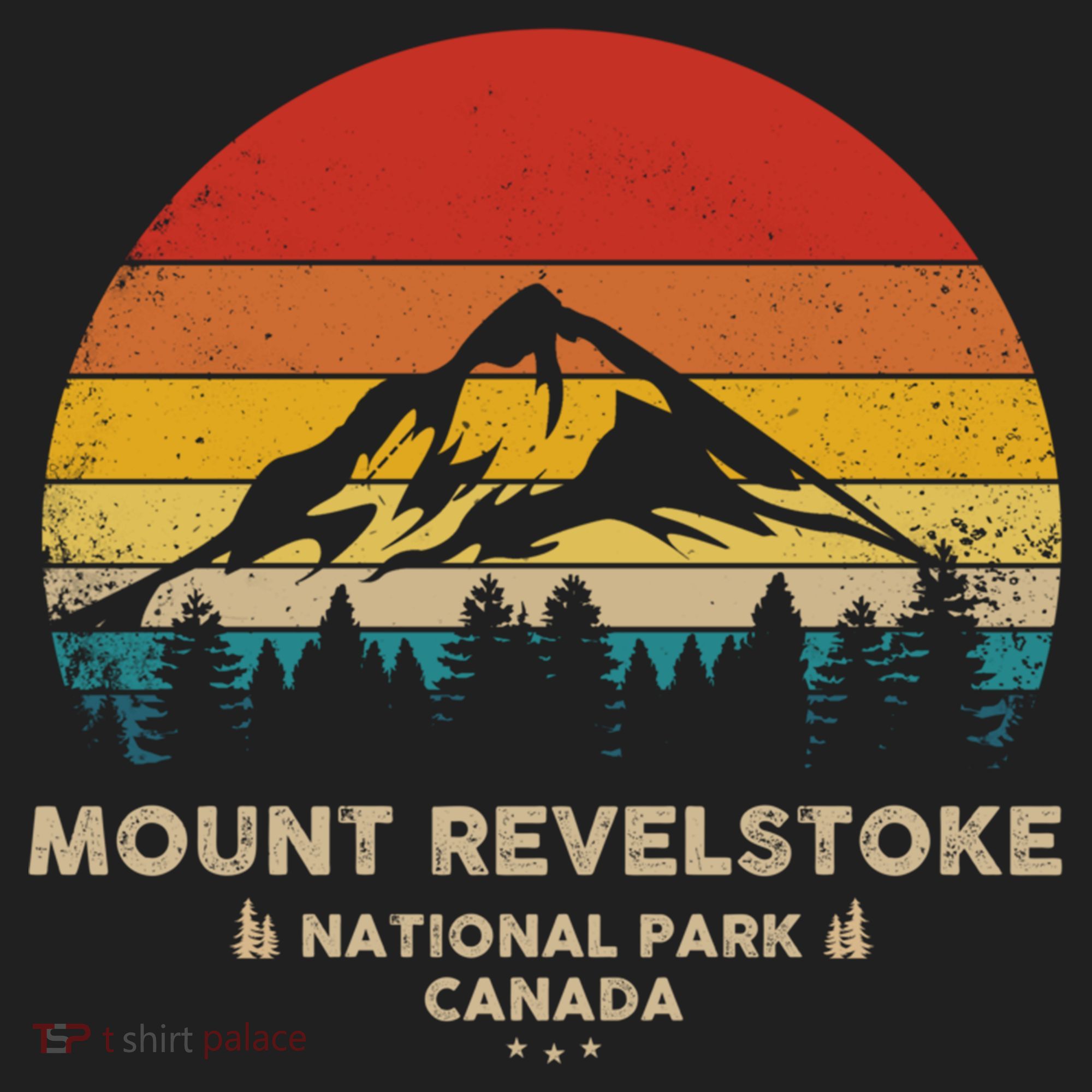 Mount Revelstoke Gift Canadian National Park Retro Souvenir Funny Gift Beanie