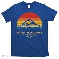 Mount Revelstoke Gift Canadian National Park Retro Souvenir Funny Gift T-Shirt thumb 0