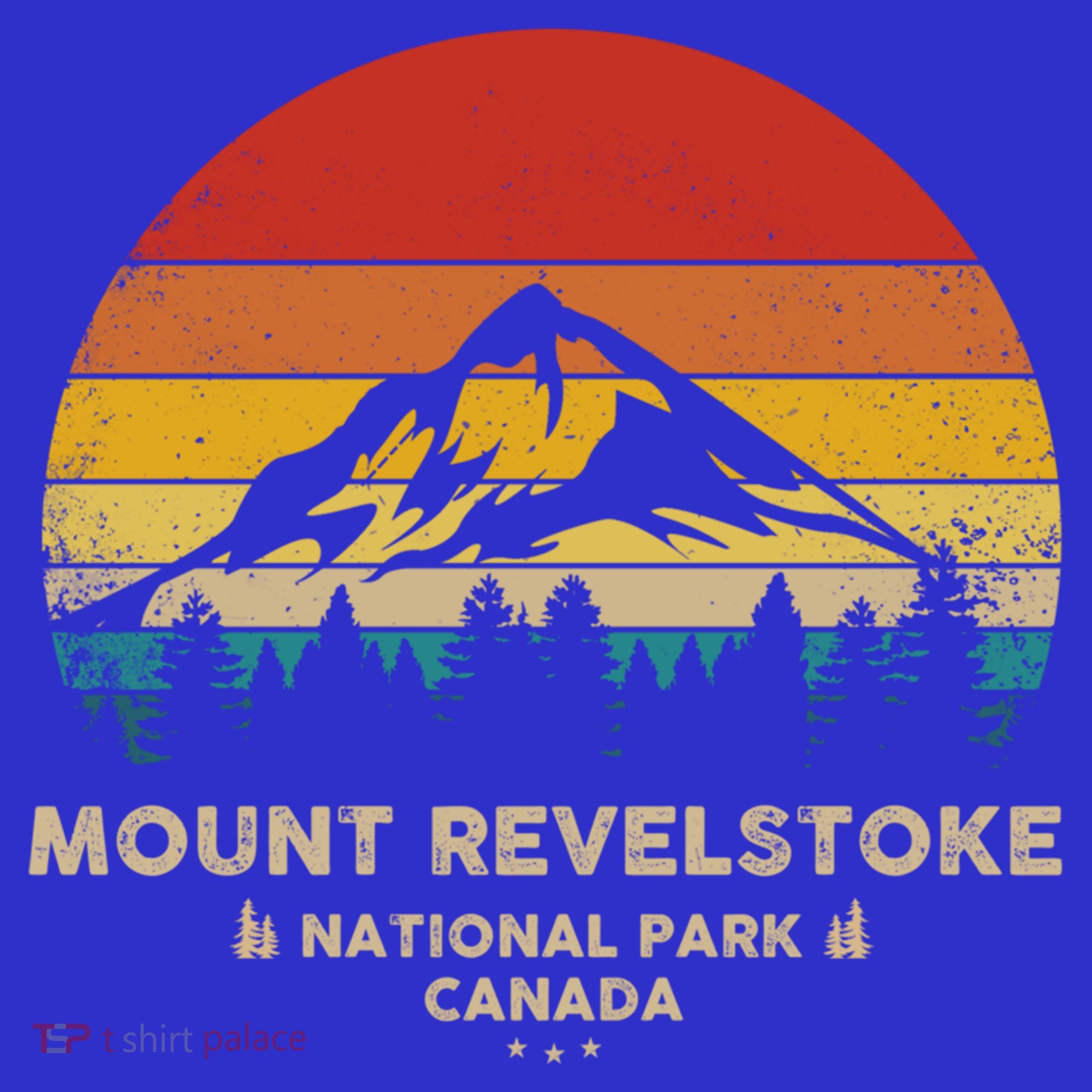 Mount Revelstoke Gift Canadian National Park Retro Souvenir Funny Gift Women's T-Shirt