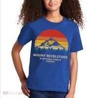 Mount Revelstoke Gift Canadian National Park Retro Souvenir Funny Gift Kids T-Shirt thumb 2
