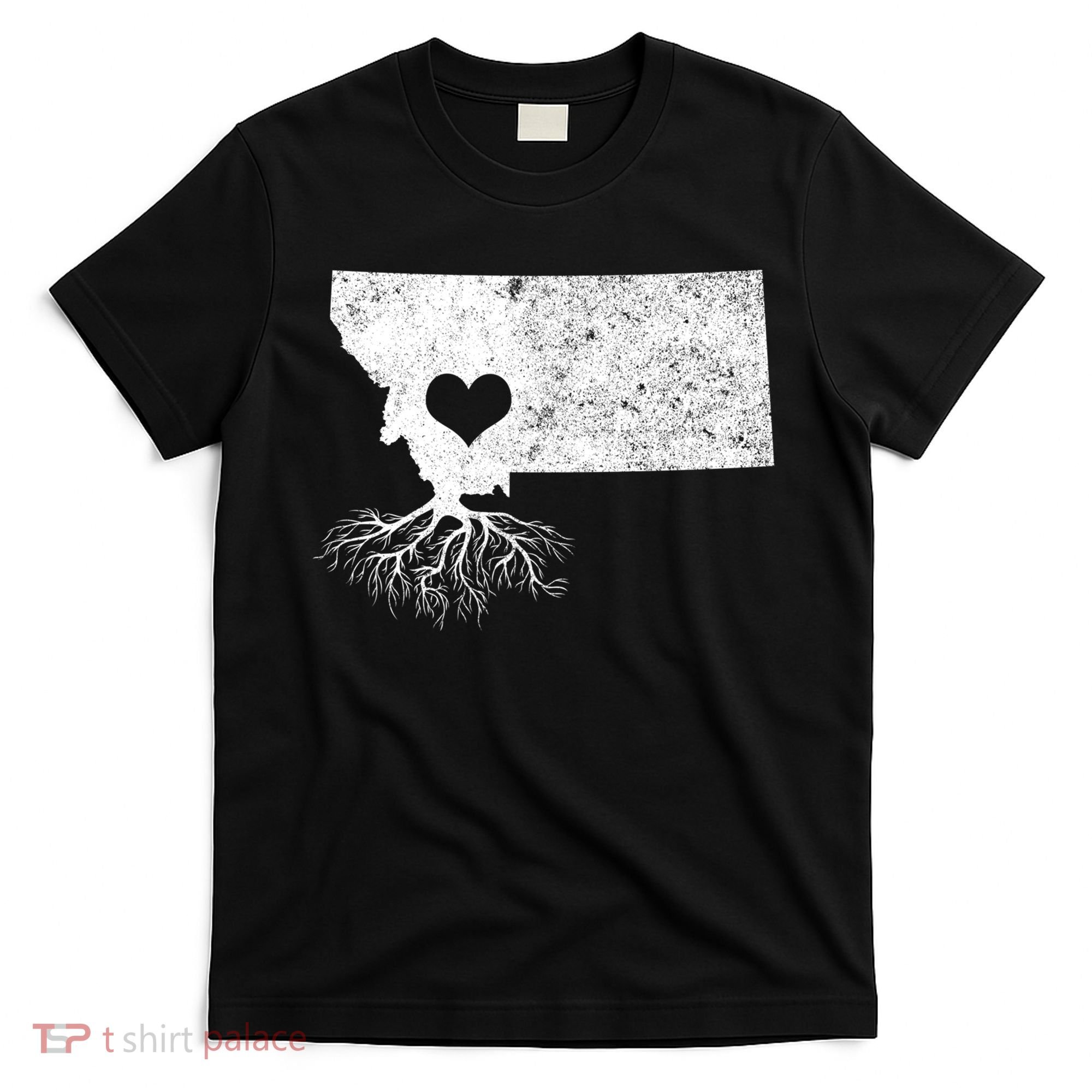 Montana Roots Gift: I Love Montana Gift T-Shirt