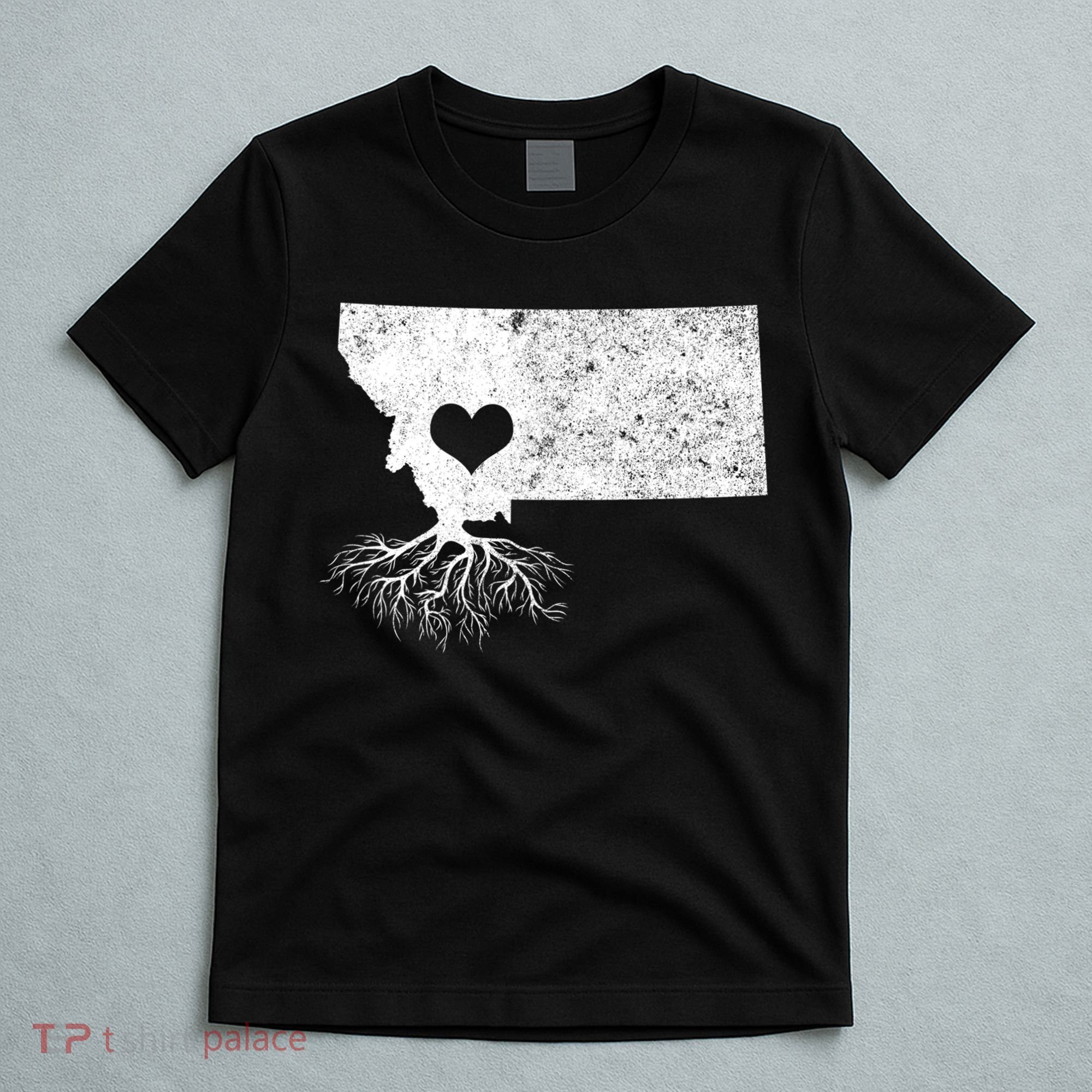 Montana Roots Gift: I Love Montana Gift T-Shirt