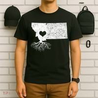 Montana Roots Gift: I Love Montana Gift T-Shirt thumb 6