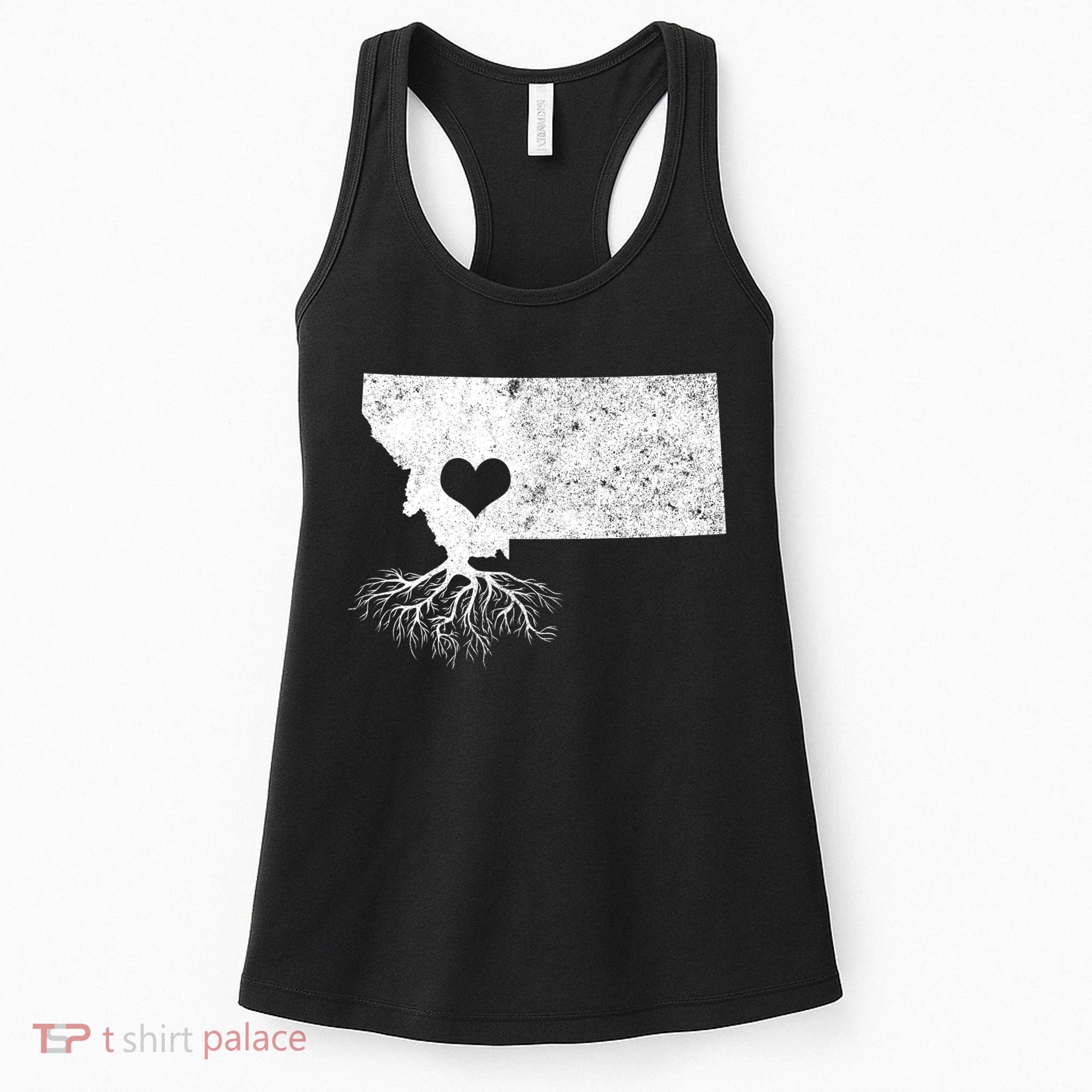 Montana Roots Gift: I Love Montana Gift Women's Tank Top