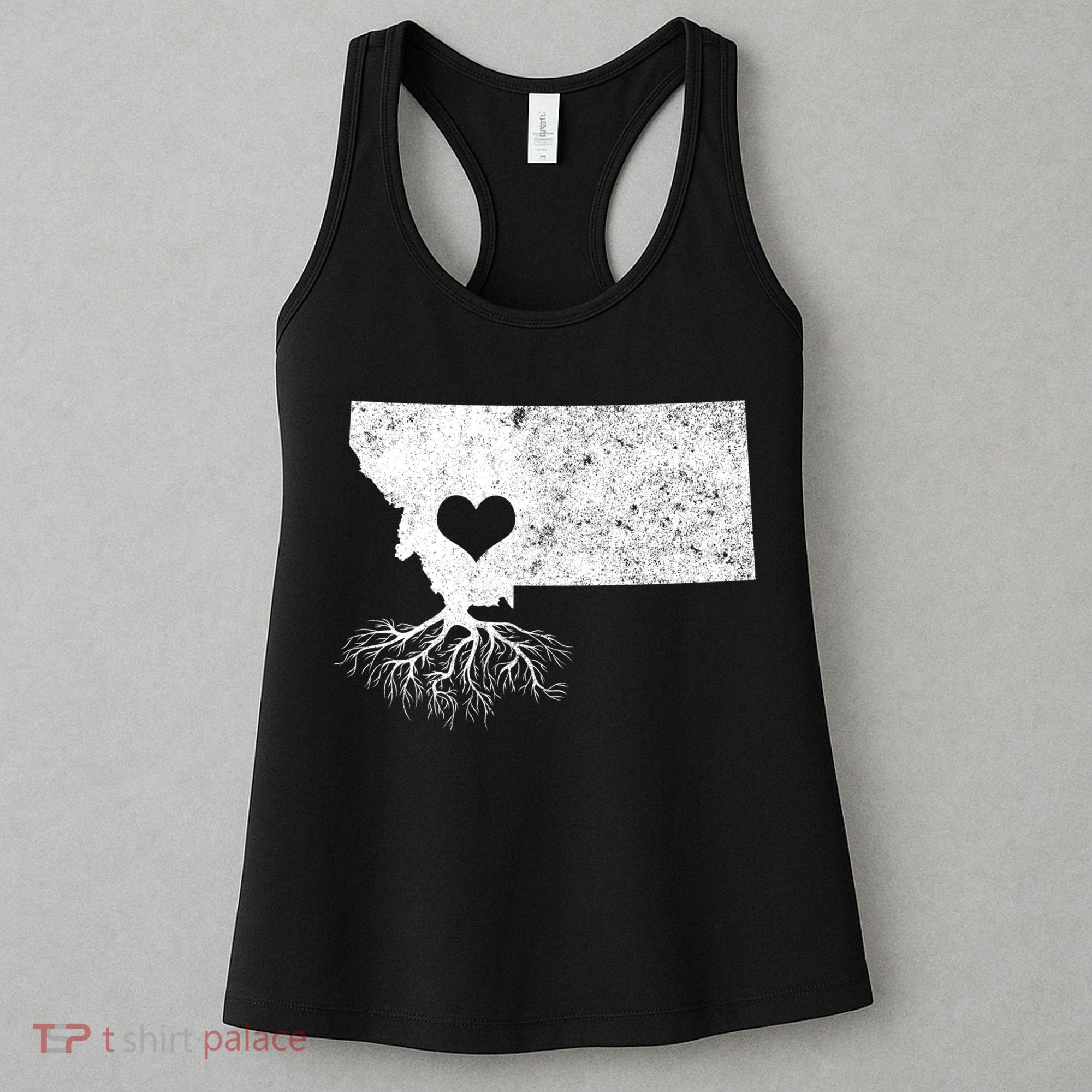 Montana Roots Gift: I Love Montana Gift Women's Tank Top