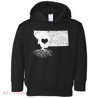 Montana Roots Gift: I Love Montana Gift Toddler Hoodie thumb 0