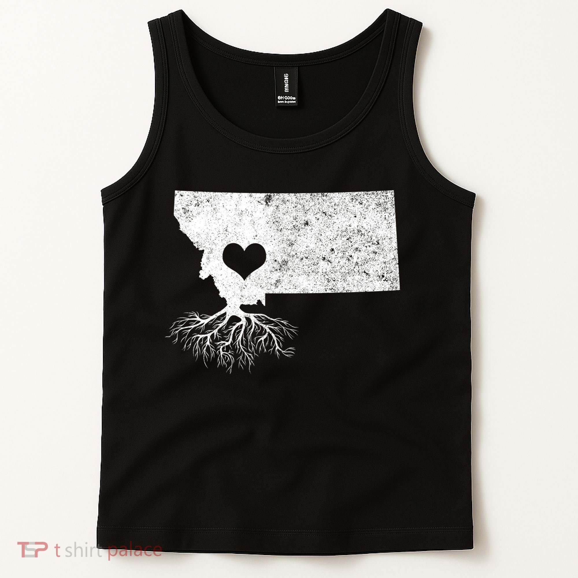 Montana Roots Gift: I Love Montana Gift Tank Top