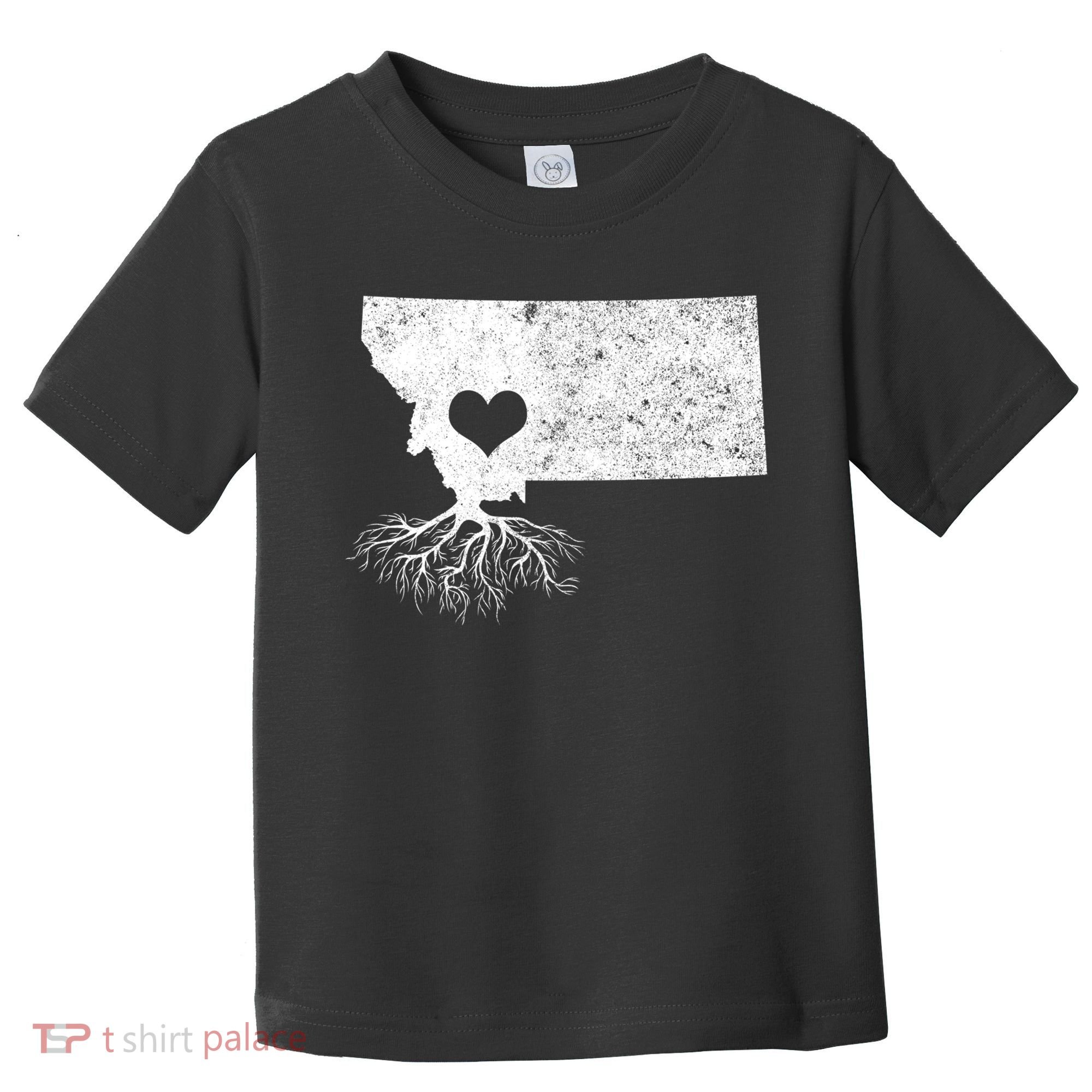 Montana Roots Gift: I Love Montana Gift Toddler T-Shirt
