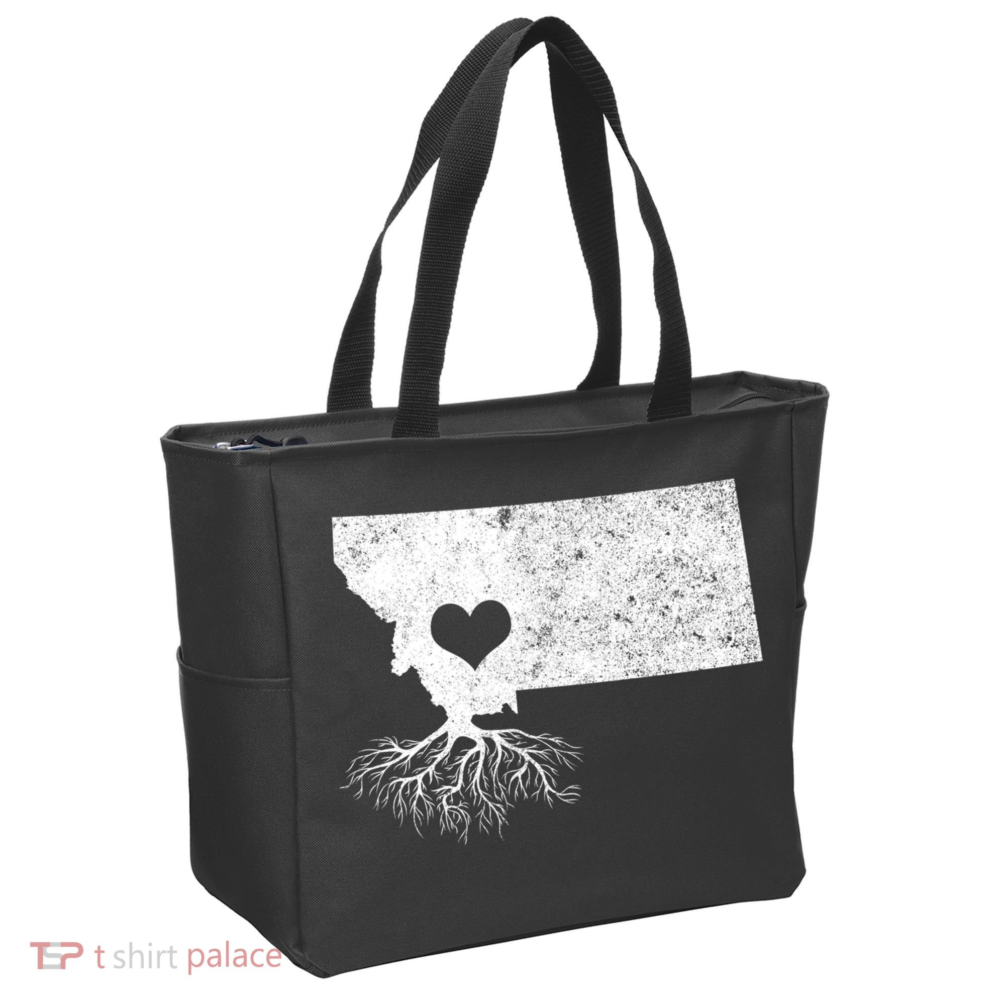 Montana Roots Gift: I Love Montana Gift Tote Bag
