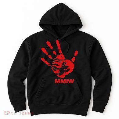 Mmiw Red Hand Indigenous Native American Mmiw Awareness Hoodie