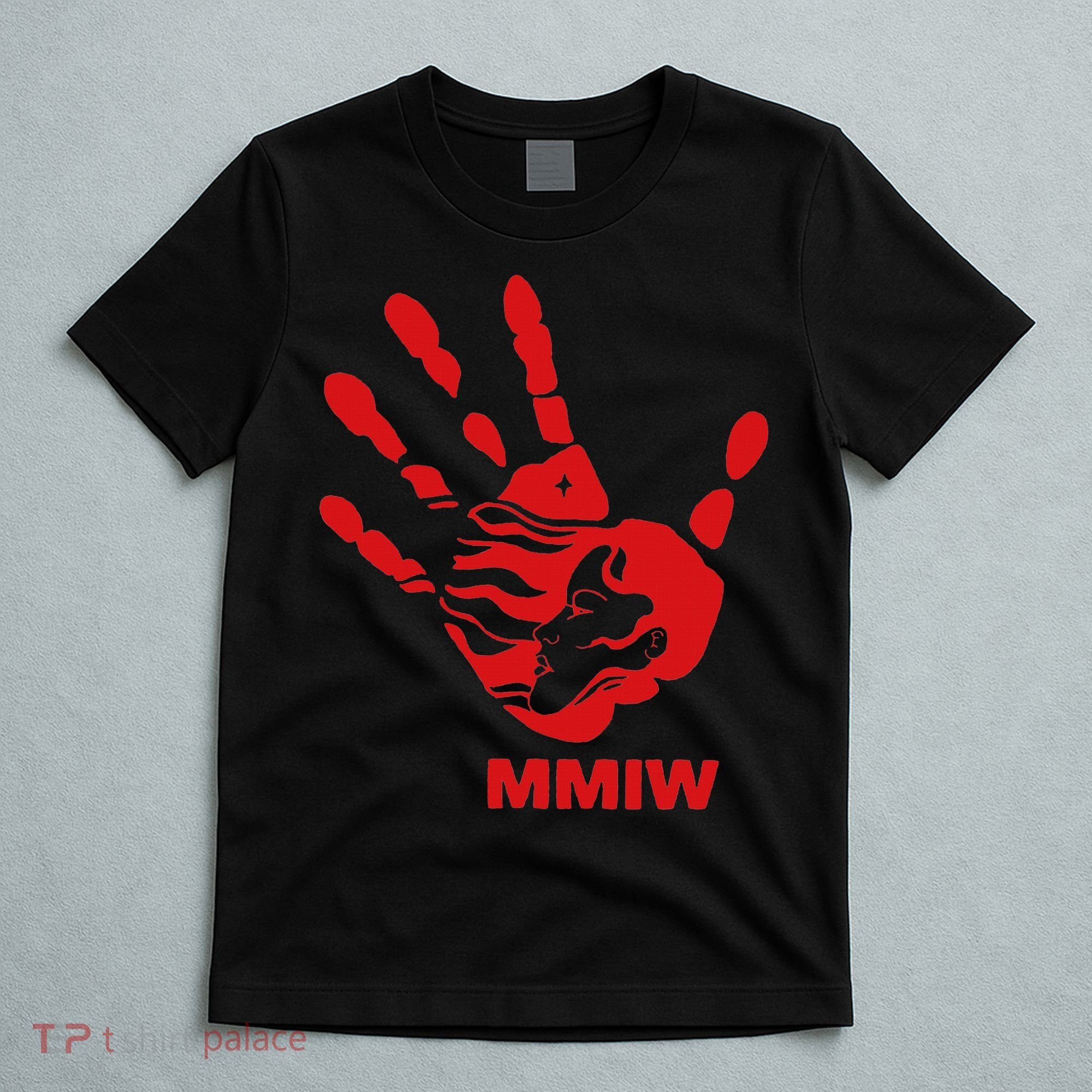 Mmiw Red Hand Indigenous Native American Mmiw Awareness T-Shirt