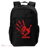 Mmiw Red Hand Indigenous Native American Mmiw Awareness Backpack thumb 0