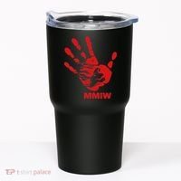 Mmiw Red Hand Indigenous Native American Mmiw Awareness Tumbler thumb 0