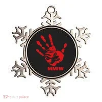 Mmiw Red Hand Indigenous Native American Mmiw Awareness Ornament thumb 0