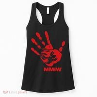 Mmiw Red Hand Indigenous Native American Mmiw Awareness Women's Tank Top thumb 0