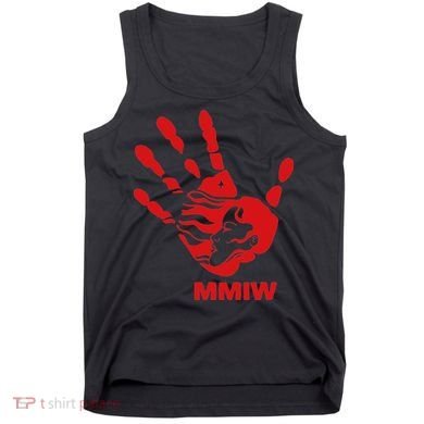 Mmiw Red Hand Indigenous Native American Mmiw Awareness Tank Top