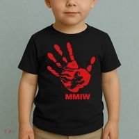 Mmiw Red Hand Indigenous Native American Mmiw Awareness Toddler T-Shirt thumb 2