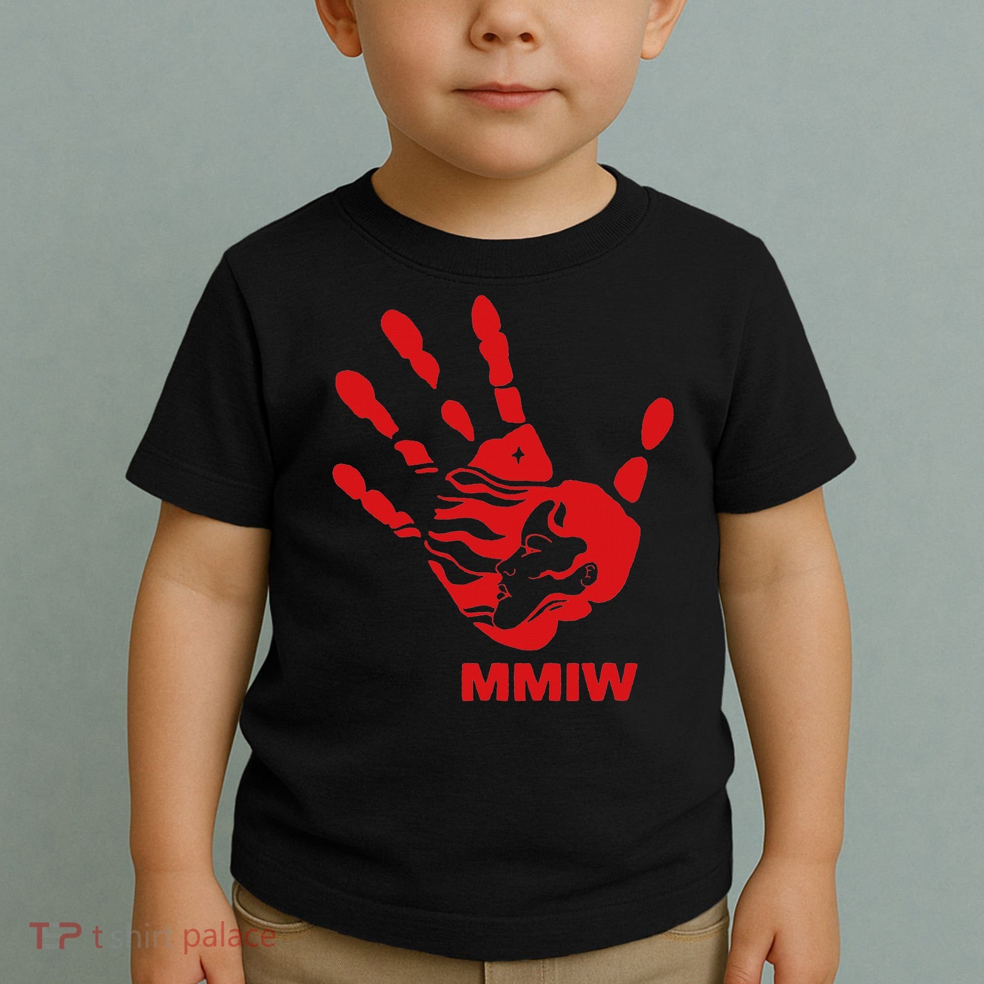 Mmiw Red Hand Indigenous Native American Mmiw Awareness Toddler T-Shirt