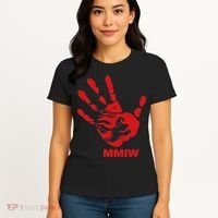 Mmiw Red Hand Indigenous Native American Mmiw Awareness Women's T-Shirt thumb 4