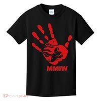 Mmiw Red Hand Indigenous Native American Mmiw Awareness Kids T-Shirt thumb 0