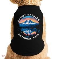 Mount Rainier Hiking Road Trip Seattle Doggie Tank thumb 0
