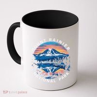 Mount Rainier Hiking Road Trip Seattle Coffee Mug thumb 0