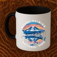 Mount Rainier Hiking Road Trip Seattle Coffee Mug thumb 2