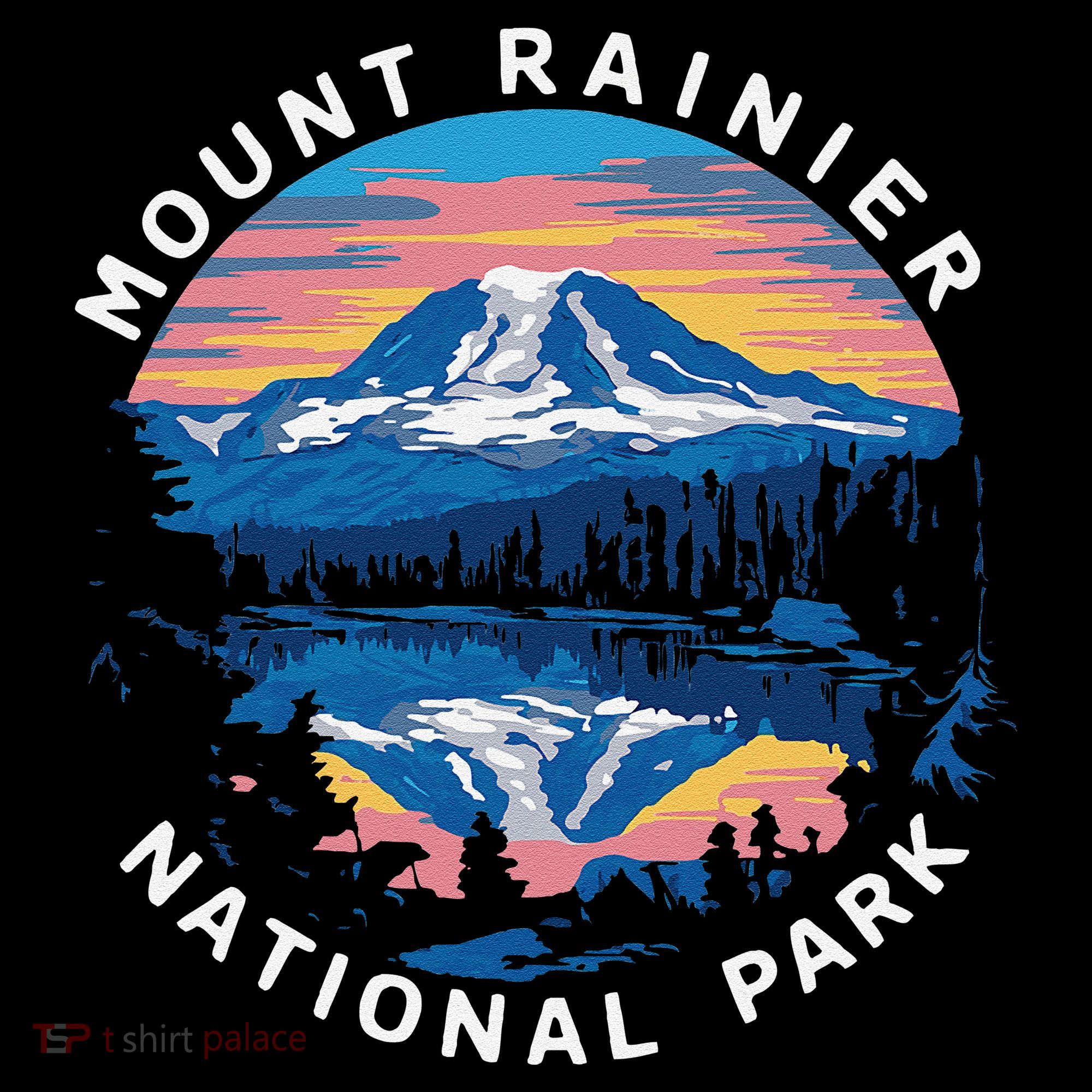 Mount Rainier Hiking Road Trip Seattle Women's Hoodie