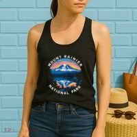 Mount Rainier Hiking Road Trip Seattle Women's Tank Top thumb 2