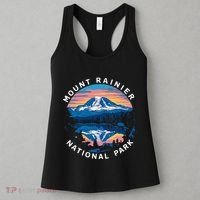 Mount Rainier Hiking Road Trip Seattle Women's Tank Top thumb 3