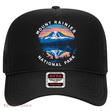 Mount Rainier Hiking Road Trip Seattle Hat