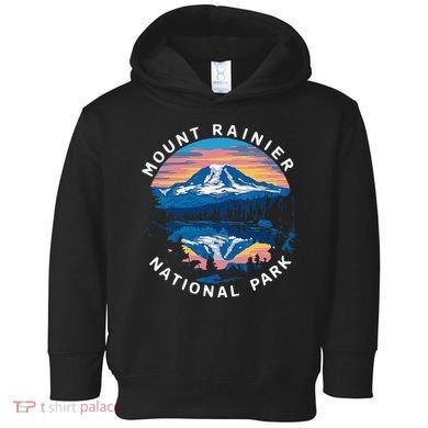 Mount Rainier Hiking Road Trip Seattle Toddler Hoodie