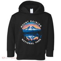 Mount Rainier Hiking Road Trip Seattle Toddler Hoodie thumb 0