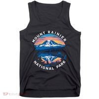 Mount Rainier Hiking Road Trip Seattle Tank Top thumb 0
