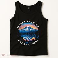 Mount Rainier Hiking Road Trip Seattle Tank Top thumb 2