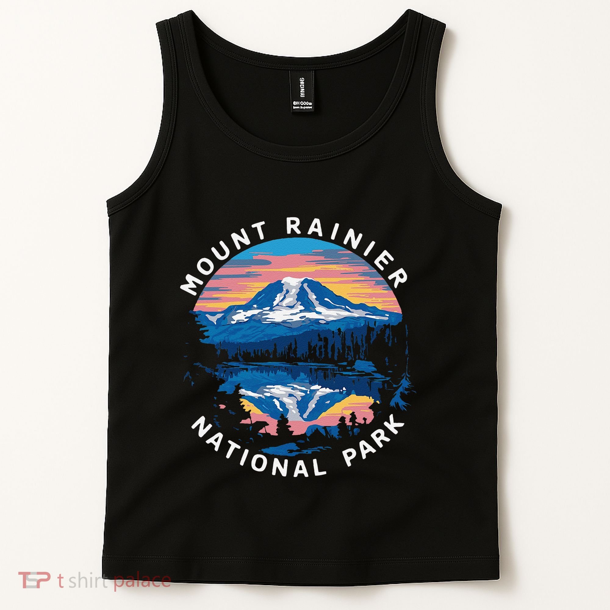 Mount Rainier Hiking Road Trip Seattle Tank Top