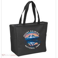 Mount Rainier Hiking Road Trip Seattle Tote Bag thumb 2