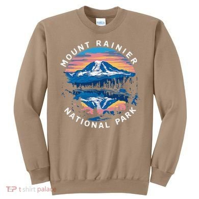 Mount Rainier Hiking Road Trip Seattle Sweatshirt