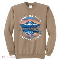 Mount Rainier Hiking Road Trip Seattle Sweatshirt thumb 0