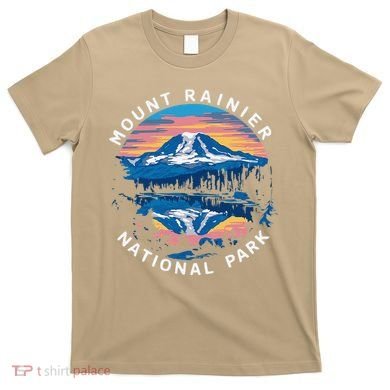 Mount Rainier Hiking Road Trip Seattle T-Shirt