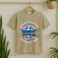 Mount Rainier Hiking Road Trip Seattle T-Shirt thumb 2